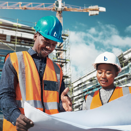 BEORN GROUP construction site showing modern building development